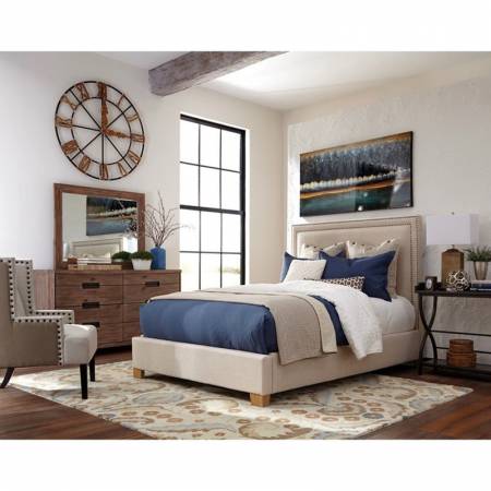 Madeleine II Upholstered Queen Bed